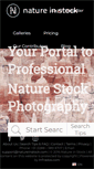 Mobile Screenshot of natureinstock.com